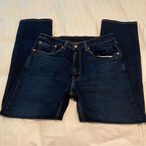 Vintage Levi’s 505 Jeans Size 34 X 30 Straight Leg Medium Wash - Picture 2 of 9
